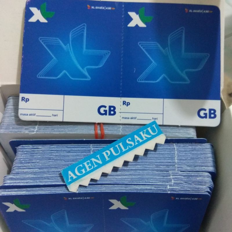 Jual vocer xl kosong voucher ex el axiata | Shopee Indonesia