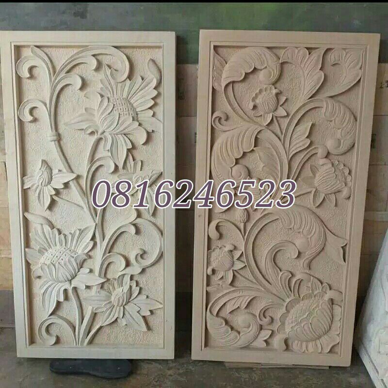 RELIEF UKIR BATU ALAM DINDING BATU PUTIH PARAS JOGJA