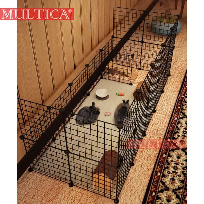 Nk163 Multica Kandang Kucing Kandang Anjing Kandang Besi Lipat