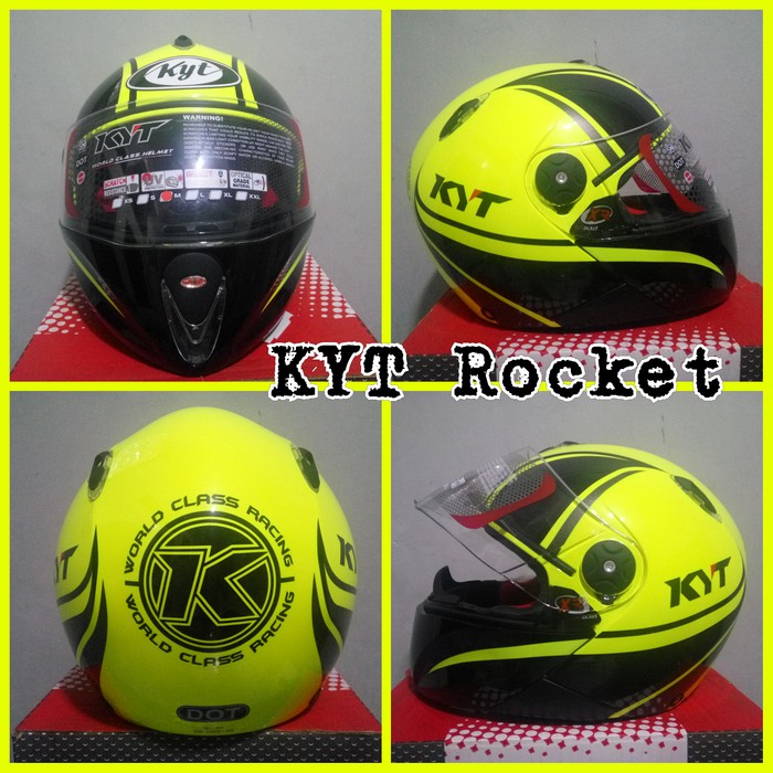Helm KYT Rocket / helm murah / helm full face