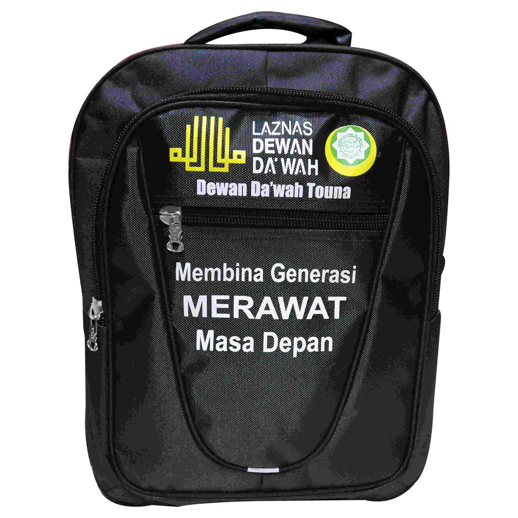 Jual Ransel Grosir Bordir Tas Gendong Polo Souvenir Tas Diklat Latsar Bagus Berkualitas Murah Casual