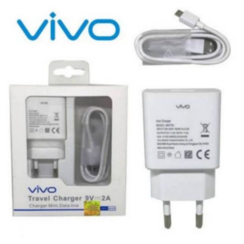 TC CASAN CHARGER VIVO 2A MICRO USB FAST CHARGING ORIGINAL