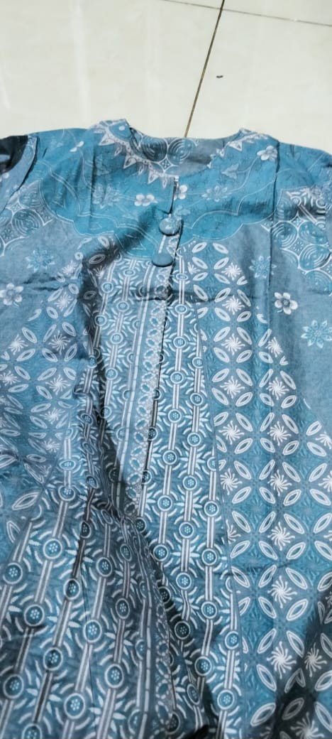 Murah Terlaris Serut Genes Jelita Tunic Navbor Yelbor Whitbor Creambor Tunik Batik