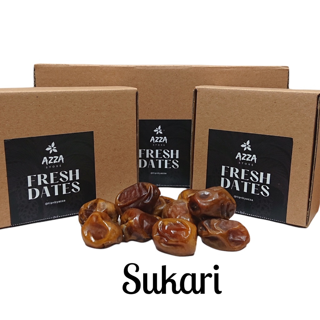 Kurma Madu Sukari Al Qassim Kemasan 250 gram