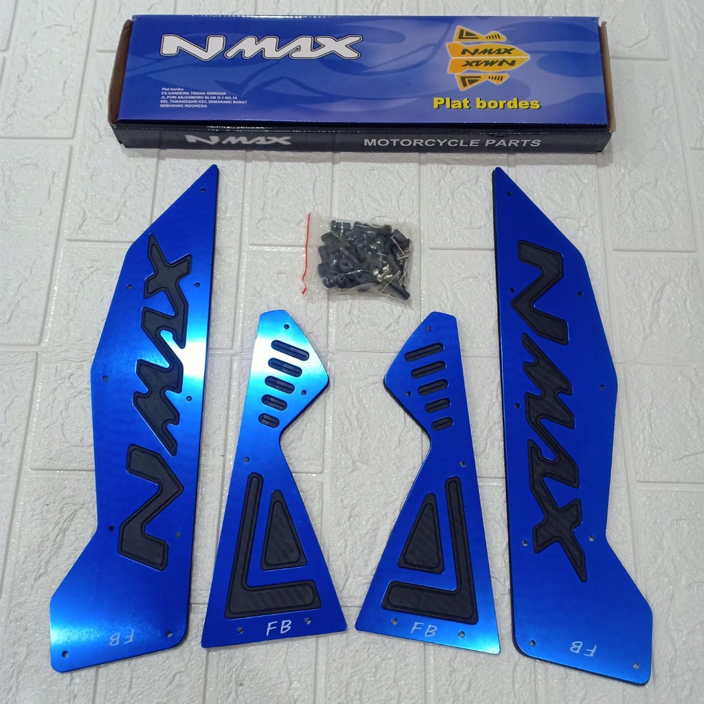 Bordes Nmax Lama Cnc  FAST BIKES RACING Nmax Old Pijakan Kaki Yamaha Nmax Old 2014 2019