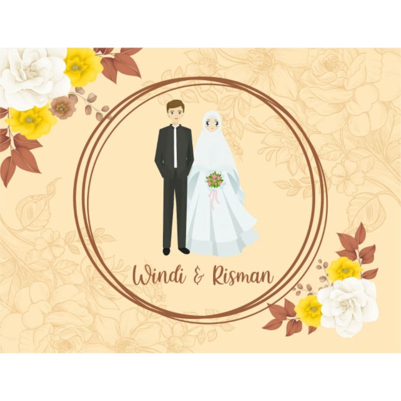 Undangan Pernikahan Video Elegan / Undangan Digital Video Cantik