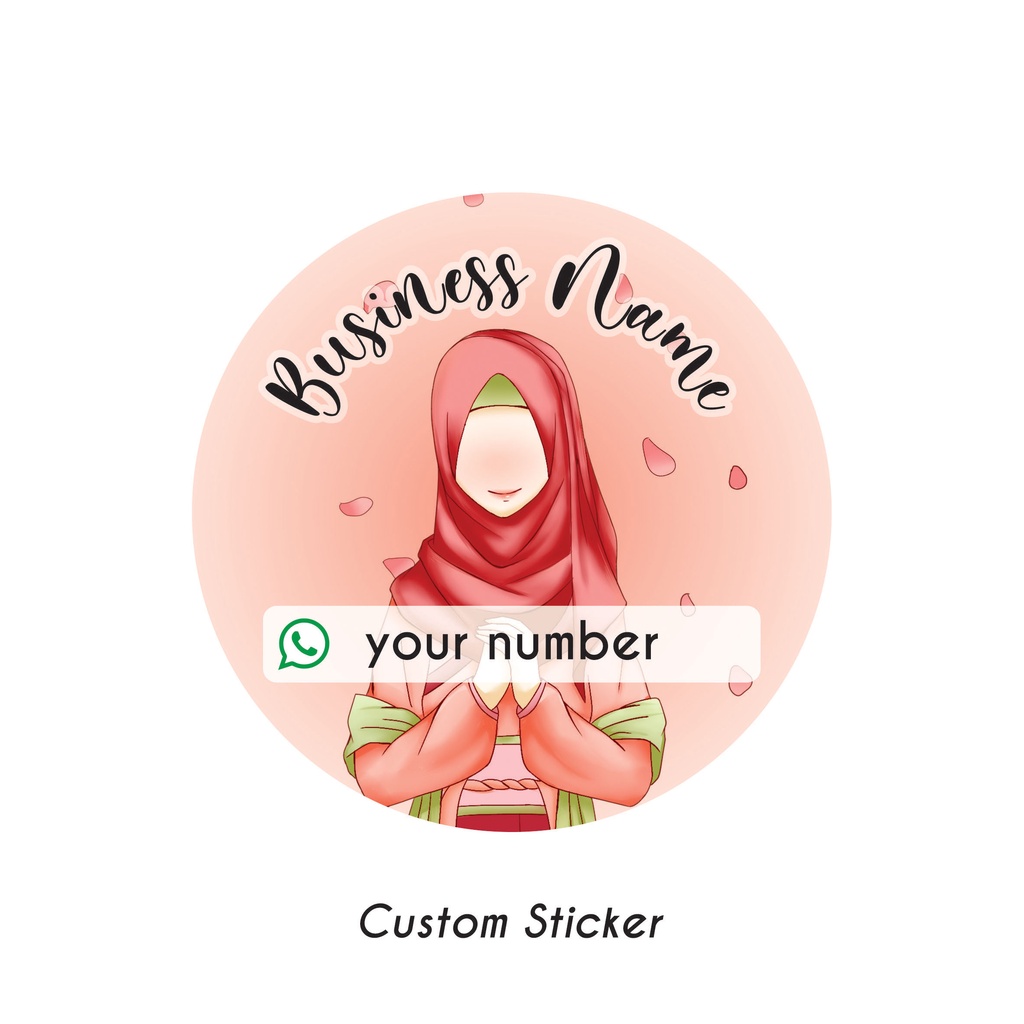 TS010 Custom Thank You Sticker