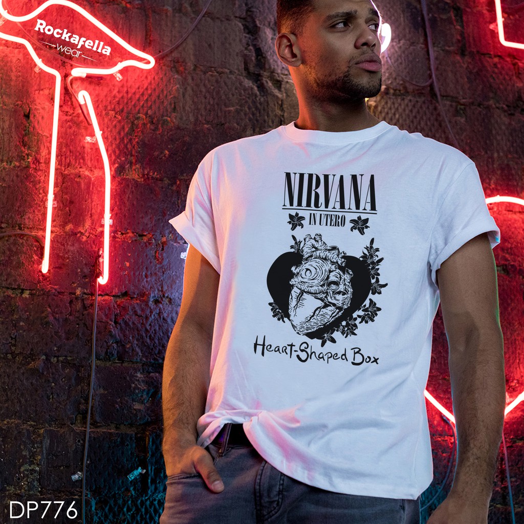 T Shirt DP776, Nirvana - Heart shaped box