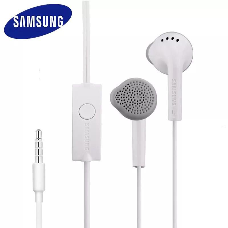 Headset Earphone Samsung Original S5830 3.5mm Handsfree Earbud Super Bass Aksesoris Handphone HP OCEANMART OCEAN MART Murah Grosir