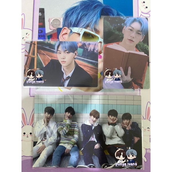 photocard postcard broadcast / pc bc broadcast crown txt soobin yeonjun beomgyu taehyun hueningkai