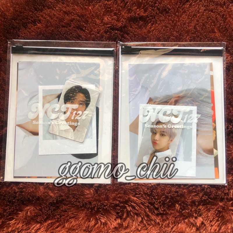 [Ready] NCT 127 jaehyun jungwoo season’s greetings 2022 sg22 season greeting photocard pc only fulls