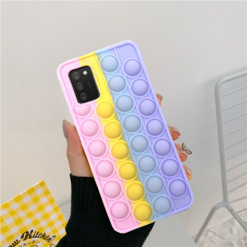 Case POP IT Samsung A02S SoftCase POP IT 3D Polos