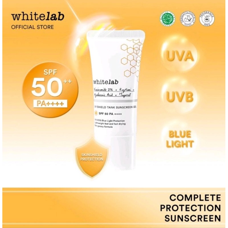 WHITELAB UV SHIELD TANK SUNSCREEN GEL SUNBLOCK