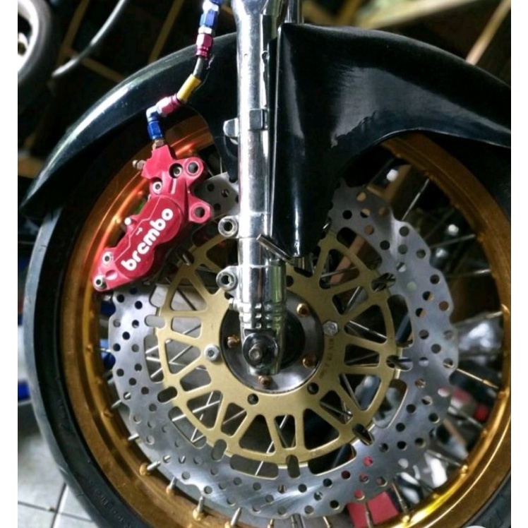 Disc Cakram/Piringan Cakram Disk Brake Depan SUPERMOTO Crf150/320mm CRF 150L /(PNP)