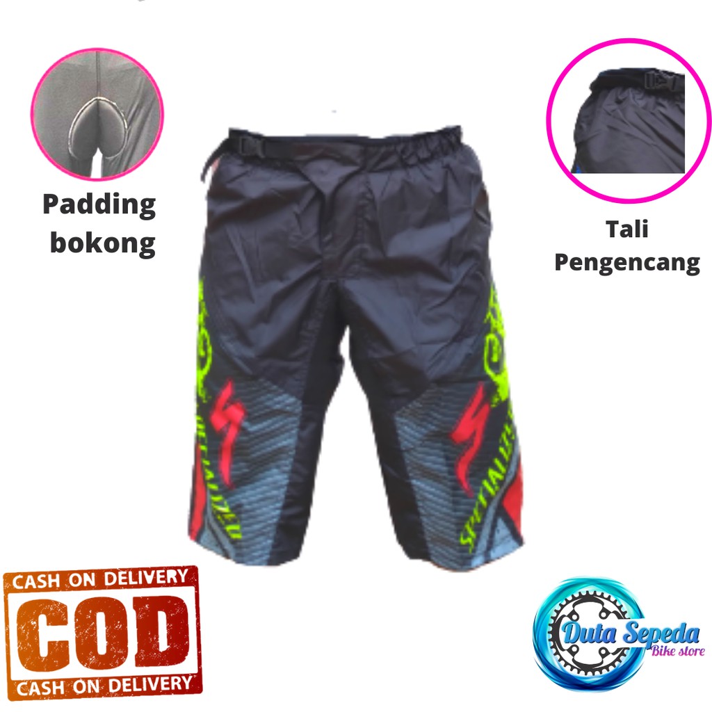 Celana pendek Sepeda Gunung mtb Print