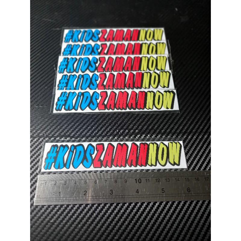 

Stiker cutting Kids Jaman Now