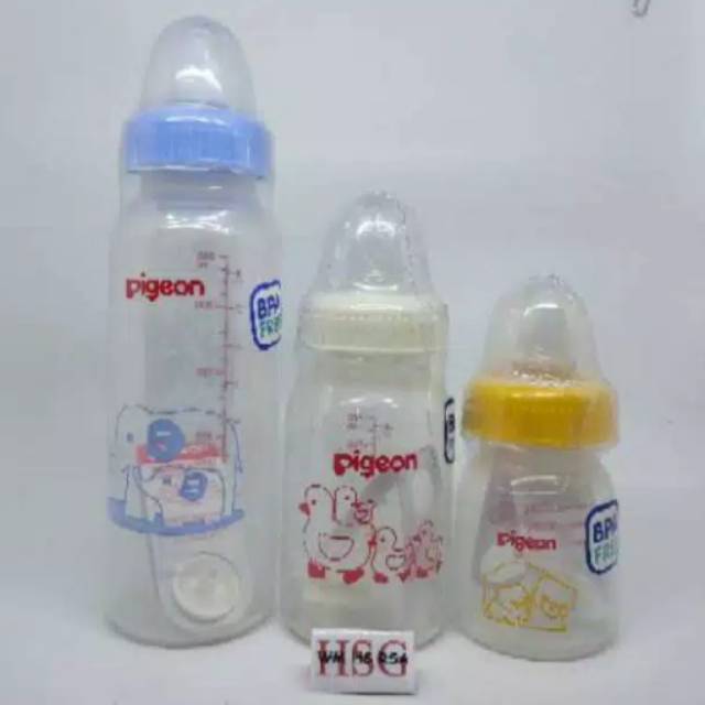 Botol susu Pigeon Anti Sedak &amp; Peristaltic Ulir