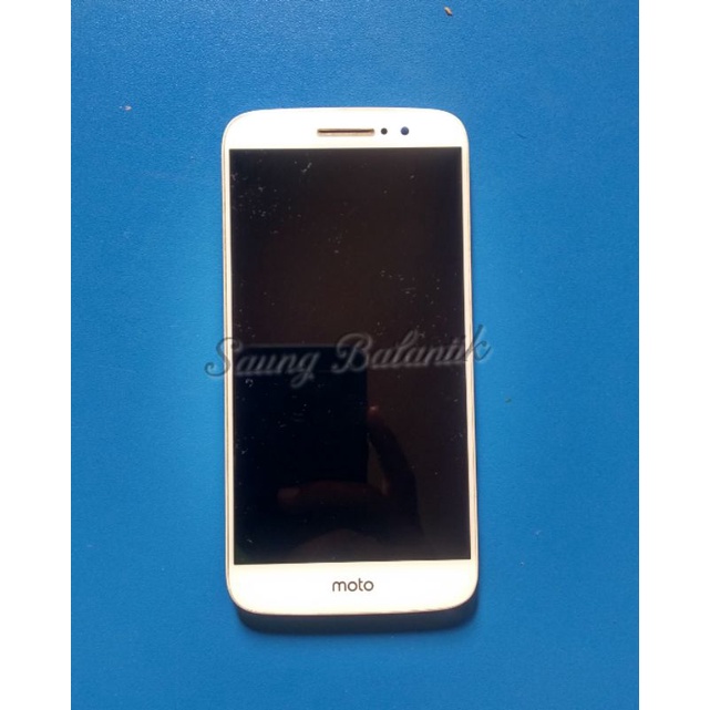 Lcd Touchscreen Frame Motorola Moto M XT1663 Ori Copotan Minus Tompel