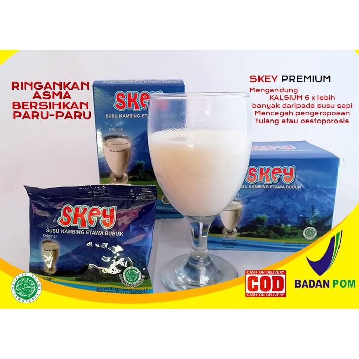 

Susu Kambing Etawa SKEY 250gr Susu Kambing Bubuk Peningkat Imun Tubuh