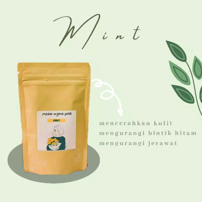 ❤️G.A.SHOP❤️ MASKER ORGANIK PETAL 50 GR