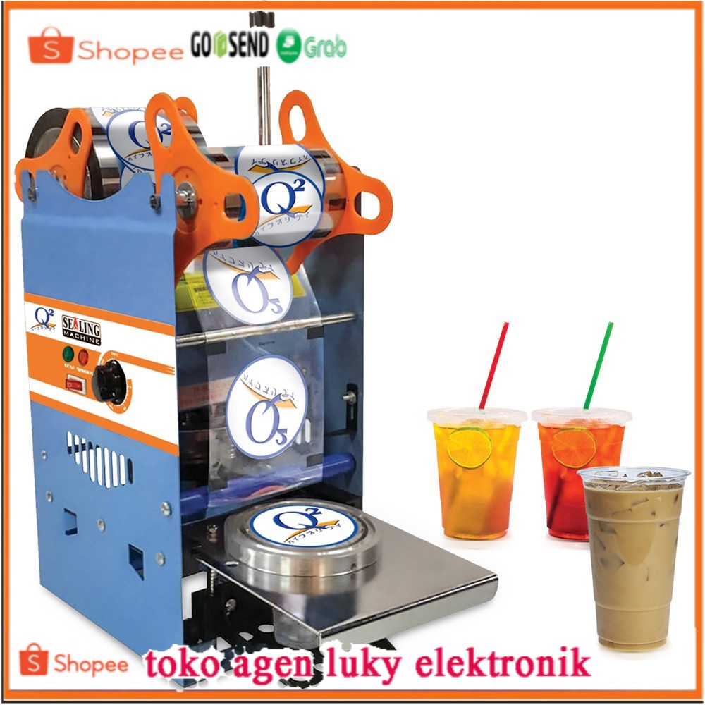 Q2 8881 Mesin Cup Sealer Alat Press Gelas Plastik Manual Mesin Sealer Q2 8881