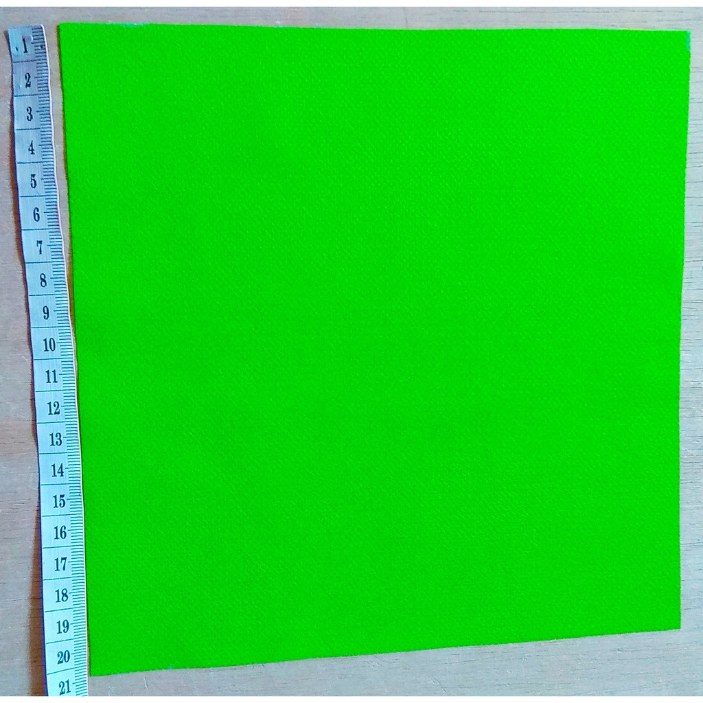 Kain spunbond non woven lembaran 20cm X 20cm 50gsm 75gsm