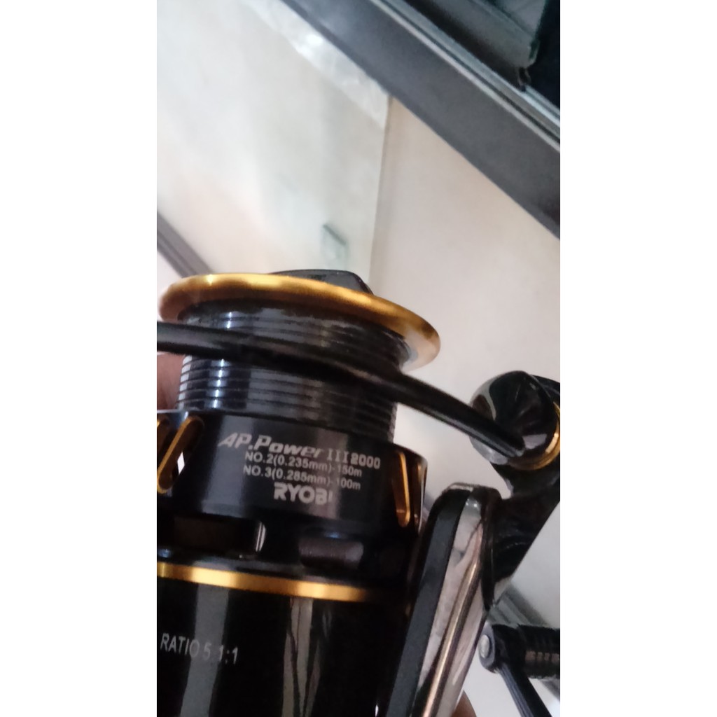 REEL PANCING RYOBI AP POWER III 2000. REEL MURAH. REEL KUAT
