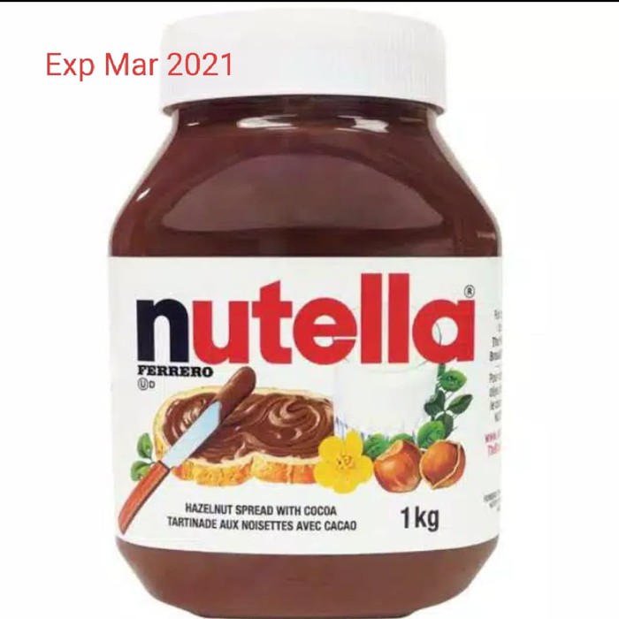 

Nutella 1kg TERBARU expOKTOBER 2020 PROMO!!HALAL