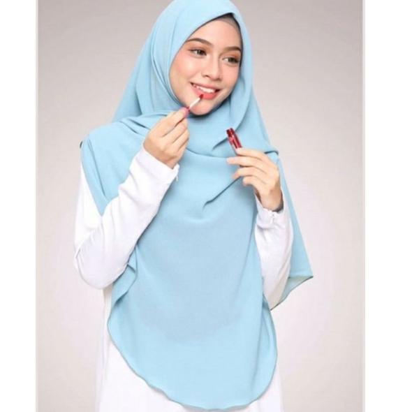 TOP PRODUCT BAWAL MALAYSIA HIJAB BAWAL CURVE CERUTY | BAWAL MALAYSIA ❅ 851