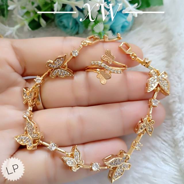 Xuping set kupu gold