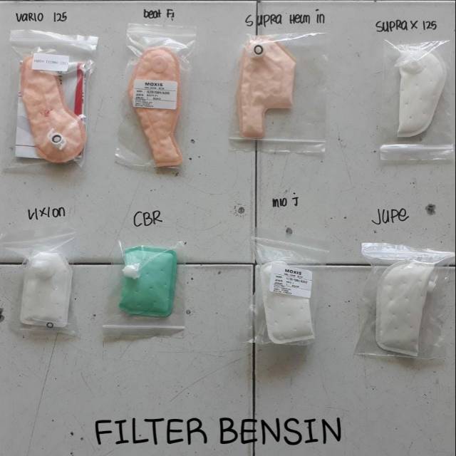 Filter bensin pempers bensin fuel pump motor injeksi supra vixion beat vario CBR mio jupiter