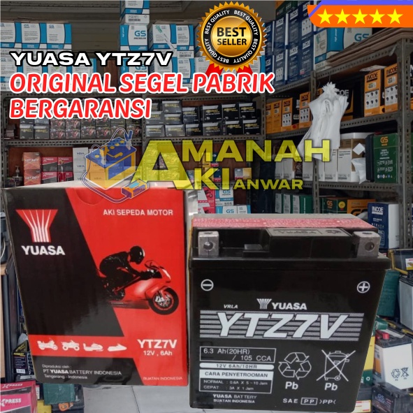 Jual AKI Kering YUASA YTZ7V / AKI MOTOR / HONDA: Honda CBR 150 Honda
