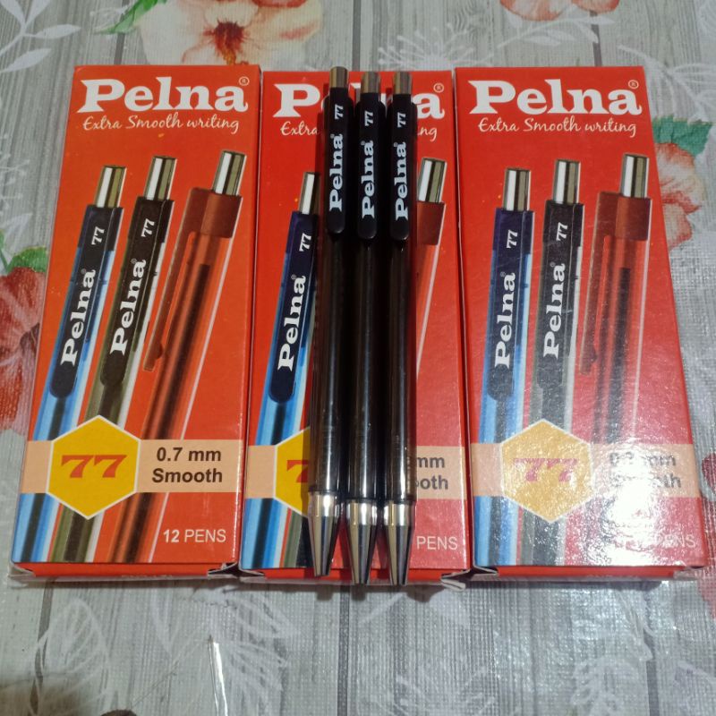 

Pulpen Cetek PELNA 77 0.7mm Extra Smooth / Bolpen Grosir