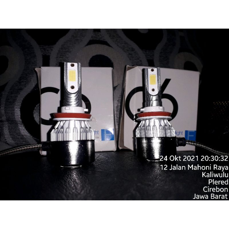 LED C6 BOHLAM H11 LAMPU FOGLAMP / HEADLAMP MOBIL