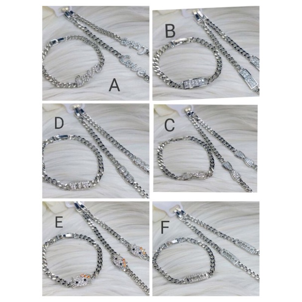 Ramk951. Gelang tangan xuping anak anak lapis emas putih silver dgn mata zircon ukuran 15 cm