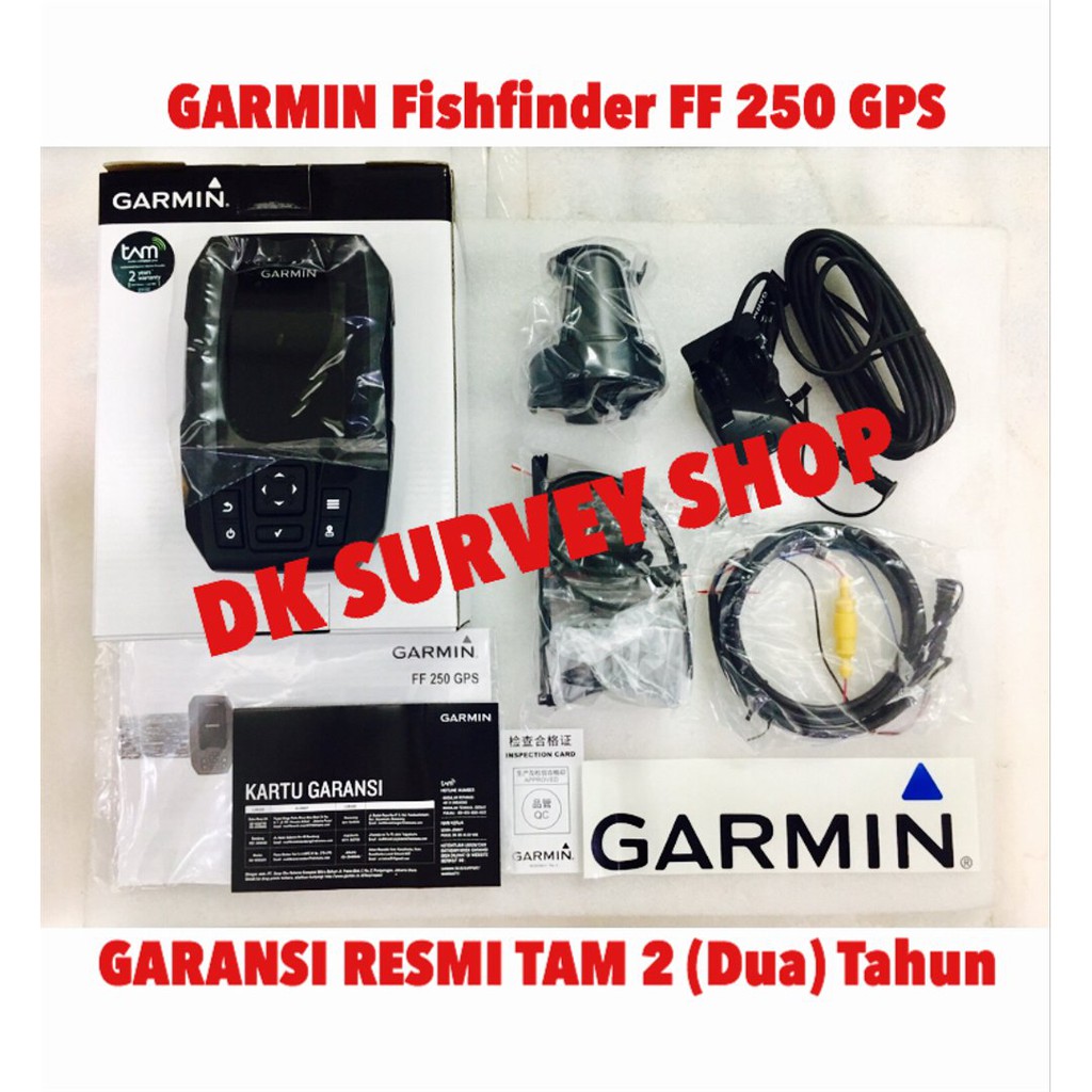 GARMIN FISHFINDER FF 250 GPS atau FISH FINDER GARMIN FF 250 GPS atau RADAR IKAN GARMIN GARANSI RESMI