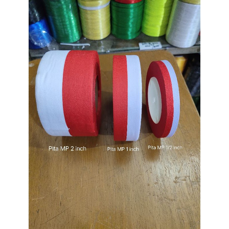 

Pita kain Merah Putih (1 roll)