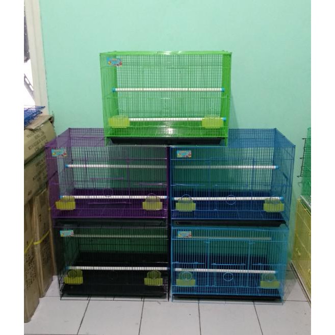 Lianp | Kandang Ternak Lovebird / Kandang Kotak Lipat 60X40Cm Kekinian Terlaris