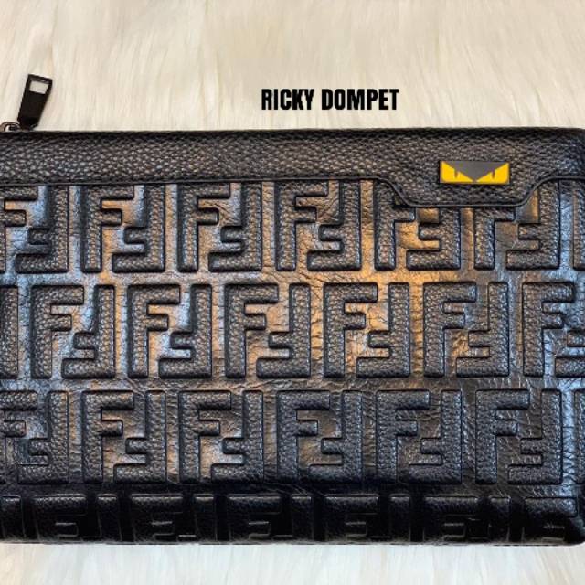 Clutch / Handbag / Slingbag Fendi Full Kulit Side Terlaris Termurah