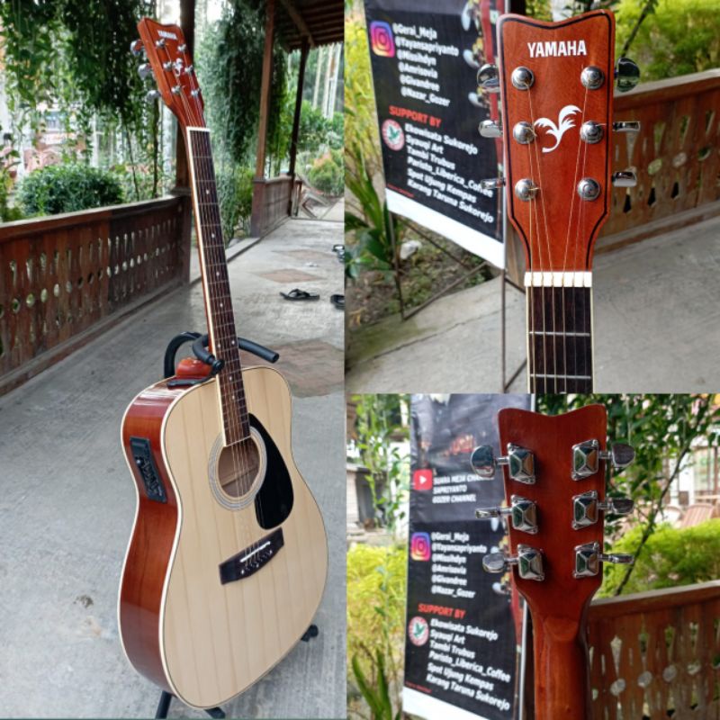 Yamaha f310 costum akustik elektrik