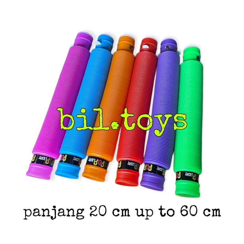 MAINAN ANAK POP LIGHT POP TUBE LED TABUNG LAMPU STICK SELANG LAMPU MAINAN VIRAL POP LED GROSIR