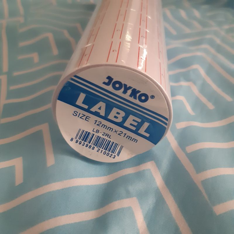 

KERTAS LABEL JOYKO SATU BARIS HARGA