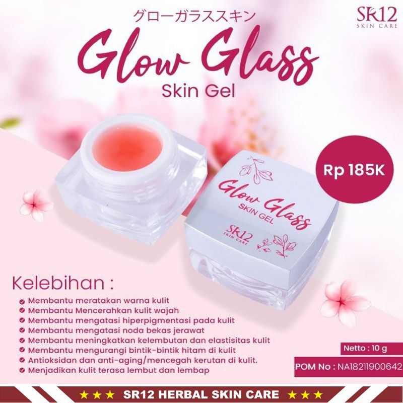 GGS SR12 | GGS Series SR12 Skincare | Glow Glass Skin Gel | Paket Perawatan &amp; Kecantikan