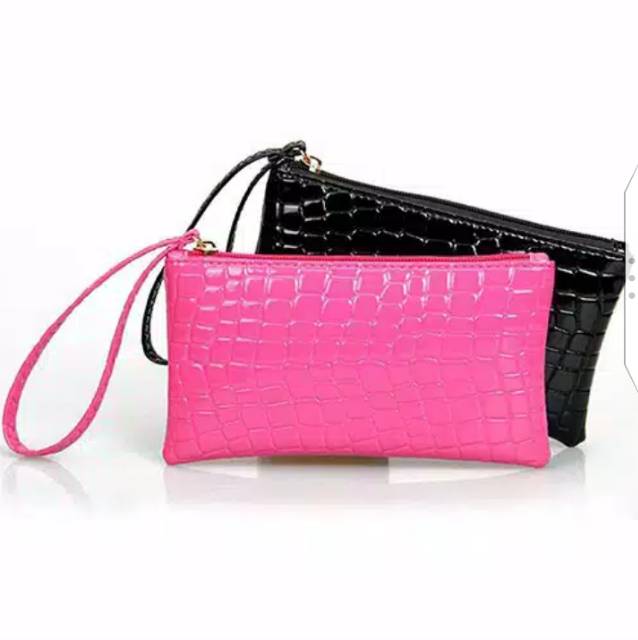 Ready Tas Wanita Dompet Panjang Cewe Wallet Merah Muda