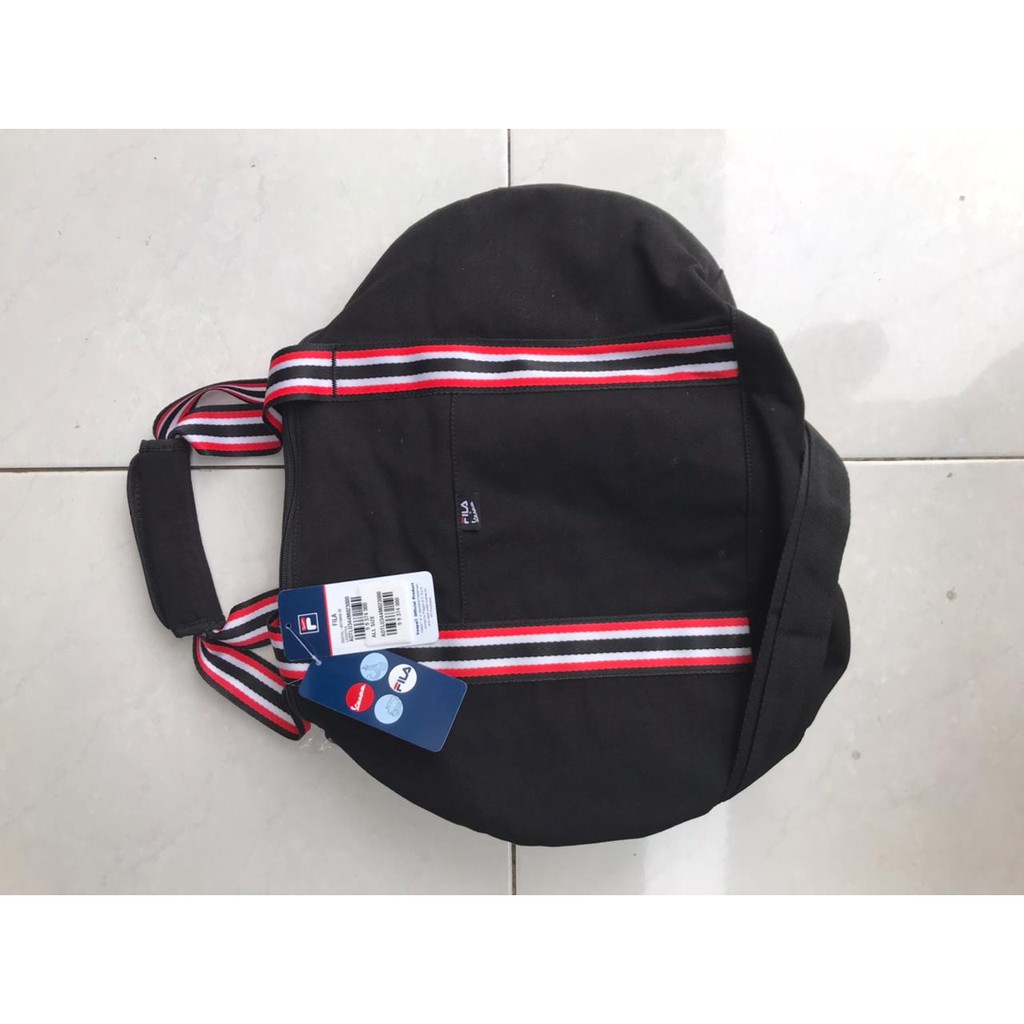 Vittorio Duffle Bag Black Vespa X Fila Original BNIB