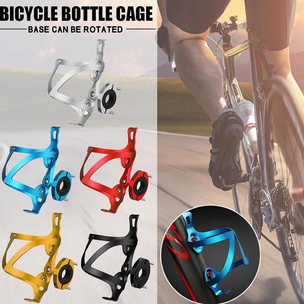 Grab Medan TaffSPORT Holder Botol Minum Sepeda MTB Aluminium Bottle Cage 2017-11A WIZ Hitam