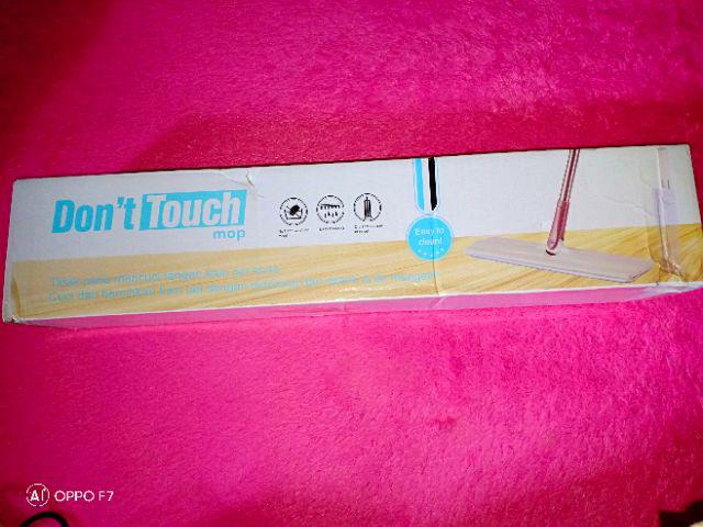 1kg Alat Pel Lantai 1 Gagang Sekaligus Sapu / Dont Touch Mop Elite Neo Haus Neohaus Lap Microfiber