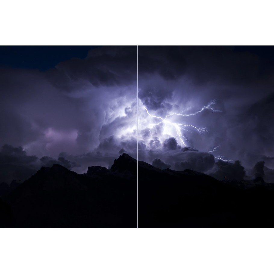 525 Rain Snow Lightning Overlays - JPEG Ultra HD