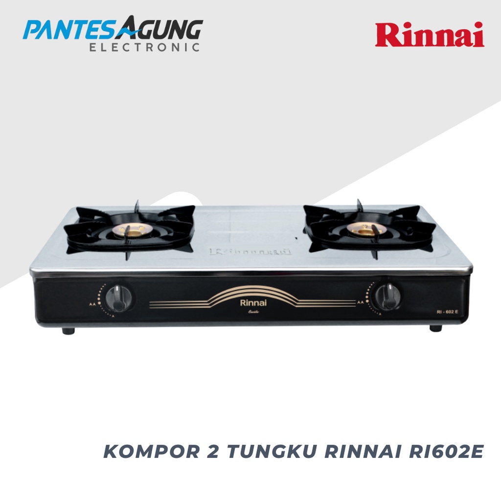 KOMPOR 2 TUNGKU RINNAI RI602E / RI 602 E