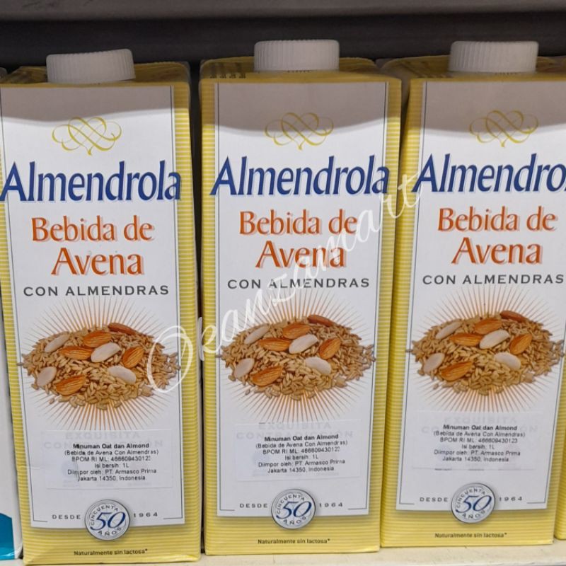 

Almendrola Original/Con Almendras/Sin Azucares Milk 1L